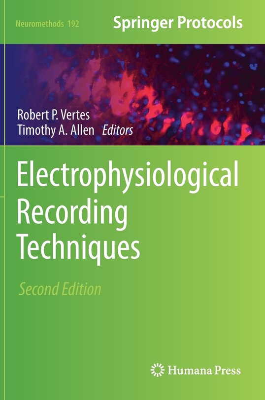 Front cover_Electrophysiological Recording Techniques