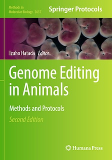 Couverture_Genome Editing in Animals