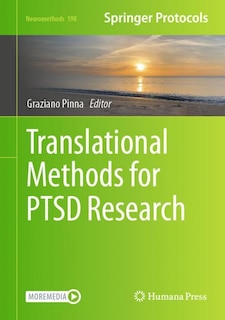 Couverture_Translational Methods for PTSD Research
