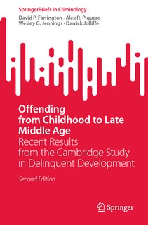 Couverture_Offending from Childhood to Late Middle Age