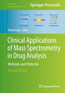 Couverture_Clinical Applications of Mass Spectrometry in Drug Analysis