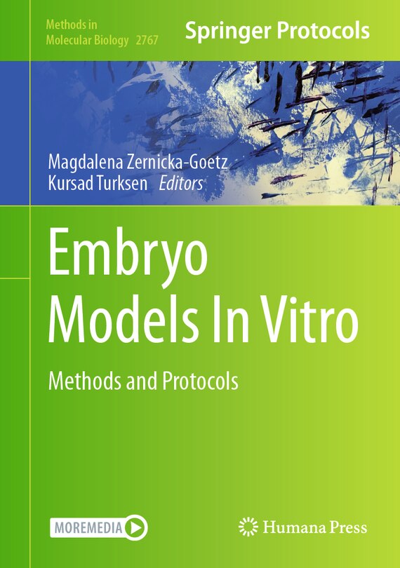 Front cover_Embryo Models In Vitro