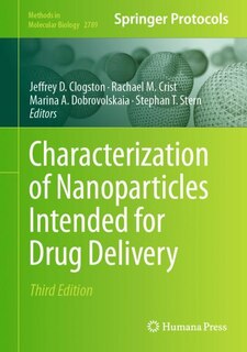 Front cover_Characterization of Nanoparticles Intended for Drug Delivery