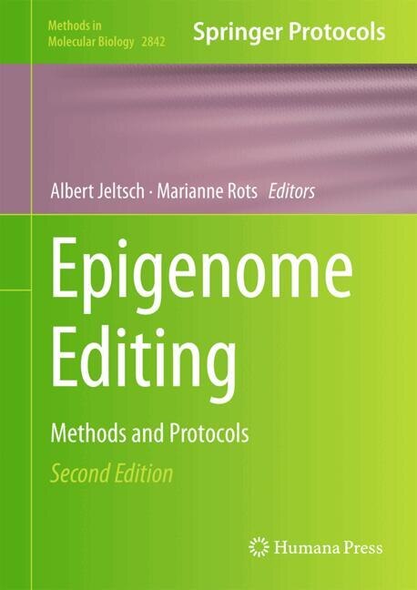 Front cover_Epigenome Editing