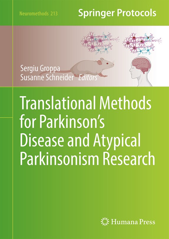 Couverture_Translational Methods for Parkinson's Disease and Atypical Parkinsonism Research