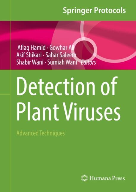 Couverture_Detection of Plant Viruses