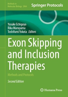Couverture_Exon Skipping and Inclusion Therapies