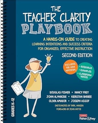 Front cover_The Teacher Clarity Playbook, Grades K-12