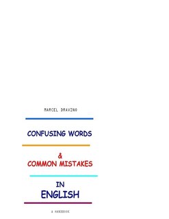Front cover_Confusing Words & Common Mistakes in English