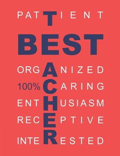 Front cover_Best Teacher Notebook