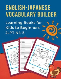 Front cover_English-Japanese Vocabulary Builder Learning Books for Kids to Beginners JLPT N4-5