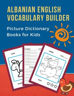 Couverture_Albanian English Vocabulary Builder Picture Dictionary Books for Kid