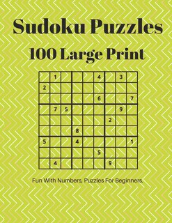 Couverture_Sudoku Puzzles 100 Large Print