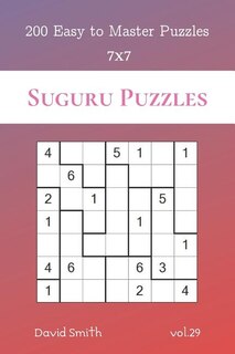Front cover_Suguru Puzzles - 200 Easy to Master Puzzles 7x7 vol.29