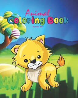 Front cover_Animal Coloring Book