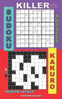 Couverture_Killer sudoku puzzles and Kakuro.