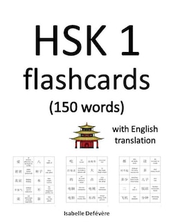 Front cover_HSK 1 flashcards (150 words) with English translation