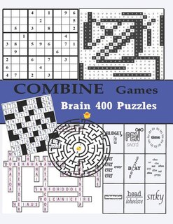 Couverture_Combine Games Brain 400 Puzzles