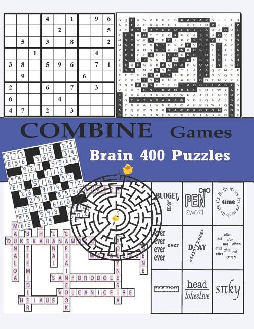 Couverture_Combine Games Brain 400 Puzzles