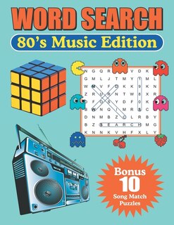 Front cover_Word Search 80's Music Edition