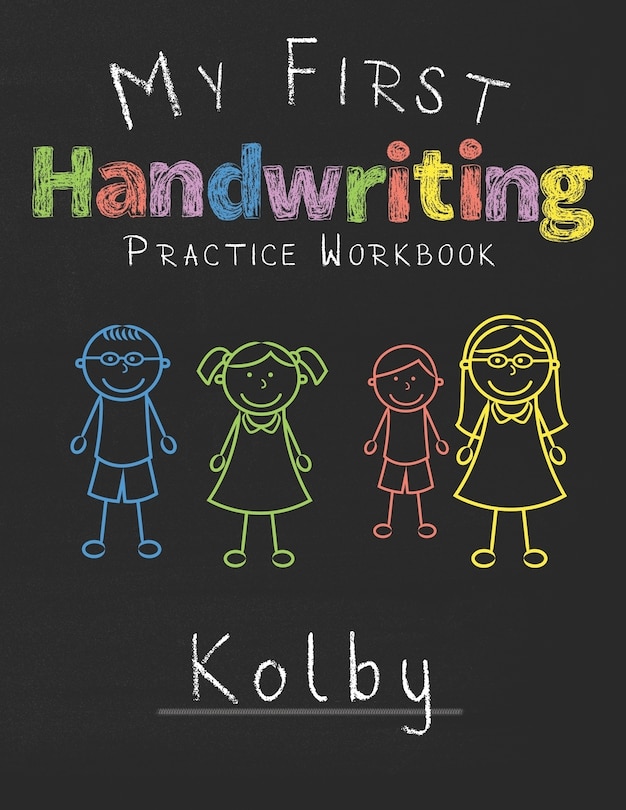 Couverture_My first Handwriting Practice Workbook Kolby