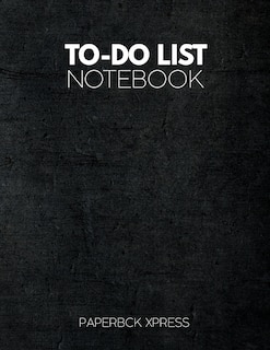 Front cover_To Do List Notebook
