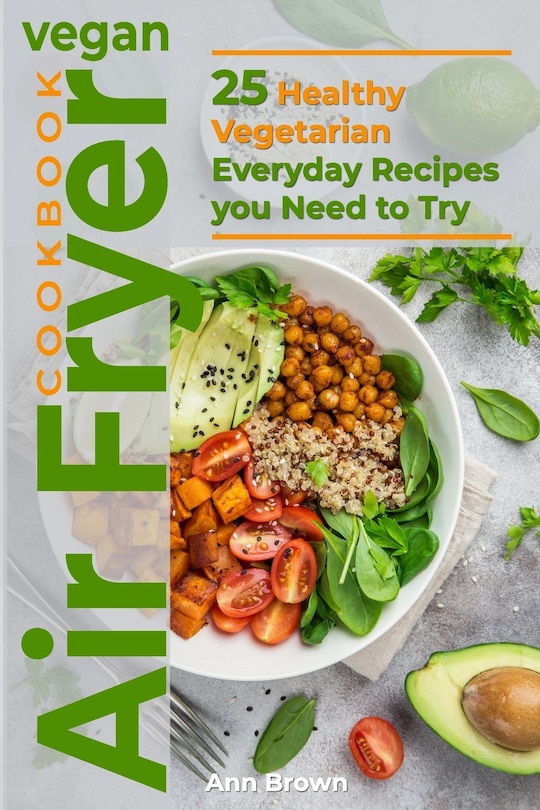 Couverture_Vegan Air Fryer Cookbook