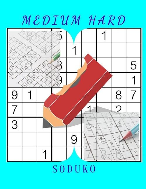 Medium Hard Soduko: 365 Puzzles And Trivia Challenges, 2019 Suduko Puzzle Books For Adults, Brain Teaser Daily Calendar