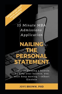 Front cover_15 Minute MBA Admissions Application