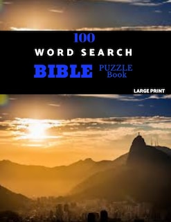 Front cover_100 Word Search Bible Puzzle Book Large Print