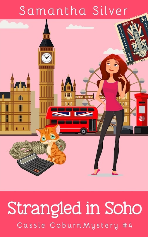 Front cover_Strangled in Soho (A Cozy Mystery)