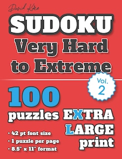 Couverture_David Karn Sudoku - Very Hard to Extreme Vol 2