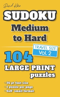 Front cover_David Karn Sudoku - Medium to Hard Vol 2