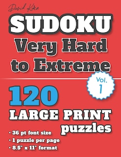 Couverture_David Karn Sudoku - Very Hard to Extreme Vol 1