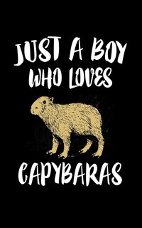 Front cover_Just A Boy Who Loves Capybaras
