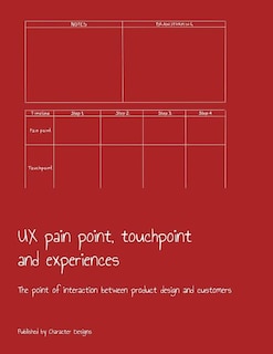 UX pain point, touchpoint and experiences: The point of interaction between product design and customers