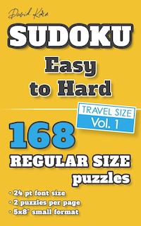 Front cover_David Karn Sudoku - Easy to Hard Vol 1