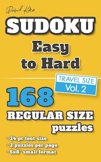 Front cover_David Karn Sudoku - Easy to Hard Vol 2