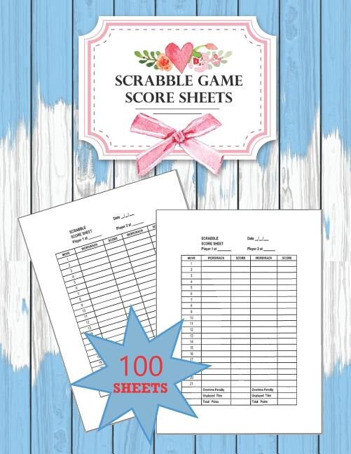 Front cover_Scrabble Score Sheet