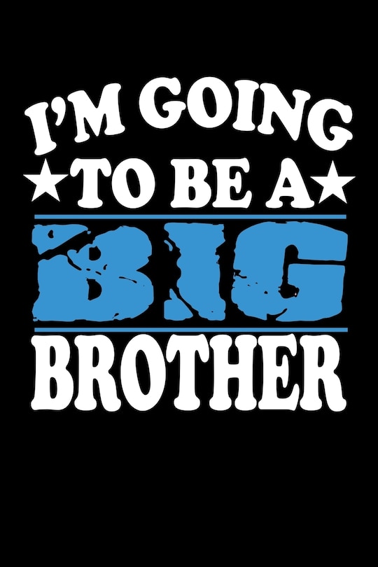 Couverture_I'm Going To Be A Big Brother