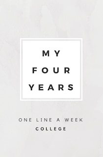 Front cover_My Four Years