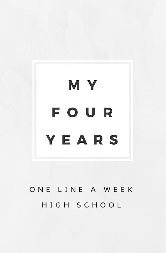 Front cover_My Four Years