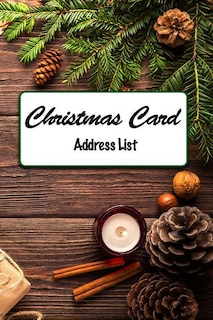 Christmas Card Address List: A custom tracker and address list for you holiday cards