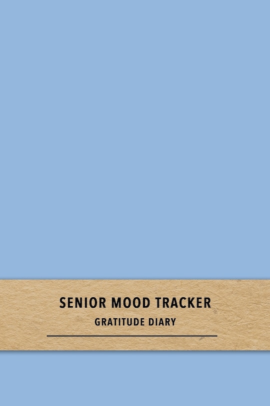 Couverture_Senior Mood Tracker Gratitude Diary