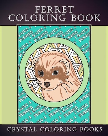 Ferret Coloring Book: 30 Hand Drawn Ferret Drawings. If You Love Ferrets Or Know Someone That Does Then this Is The Perfect Coloring Book Or Gift.