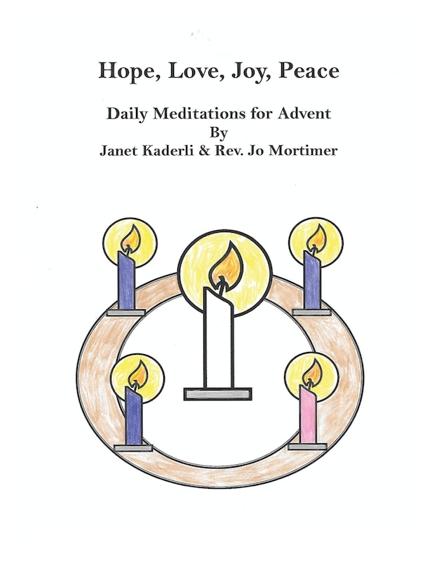 Front cover_Hope, Love, Joy, Peace--Daily Meditations for Advent