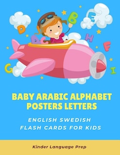 Front cover_Baby Arabic Alphabet Posters Letters English Swedish Flash Cards for Kids