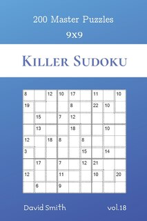 Front cover_Killer Sudoku - 200 Master Puzzles 9x9 vol.18