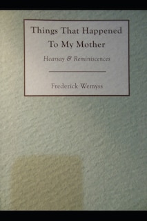 Couverture_Things That Happened To My Mother