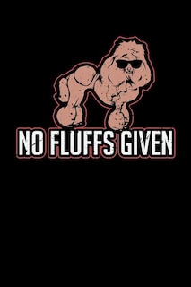 No Fluffs Given: 120 Pages I 6x9 I Graph Paper 5x5 I Funny Dog Lovers & Poodle Gifts